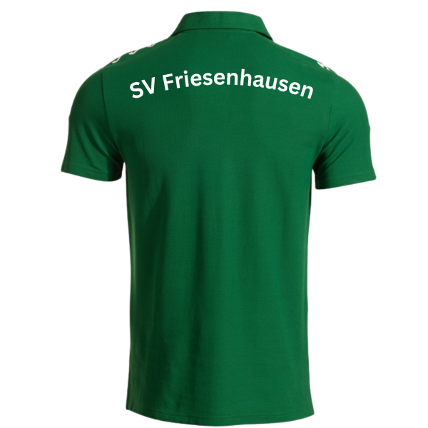 Herren Poloshirt - grün oder weiß mit Logos und Initialen