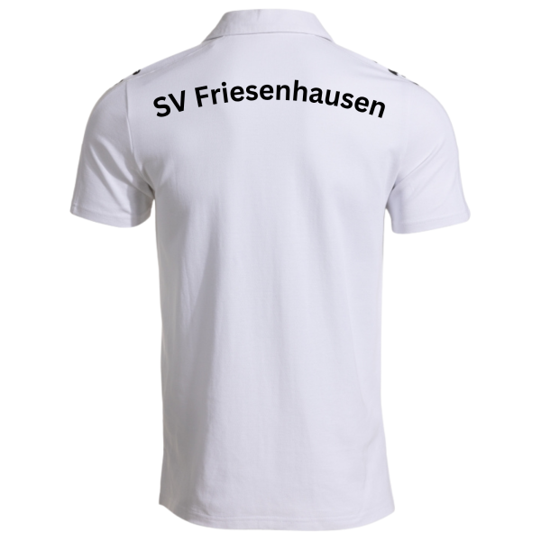 Herren Poloshirt - grün oder weiß mit Logos und Initialen