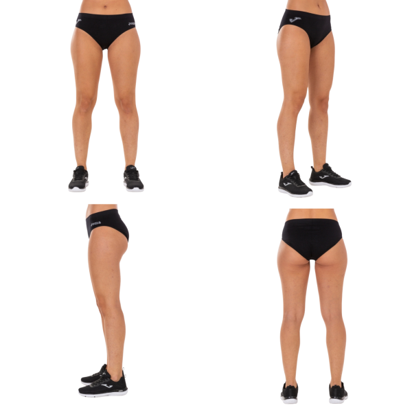Brama Classic Damen Sport-Slip schwarz