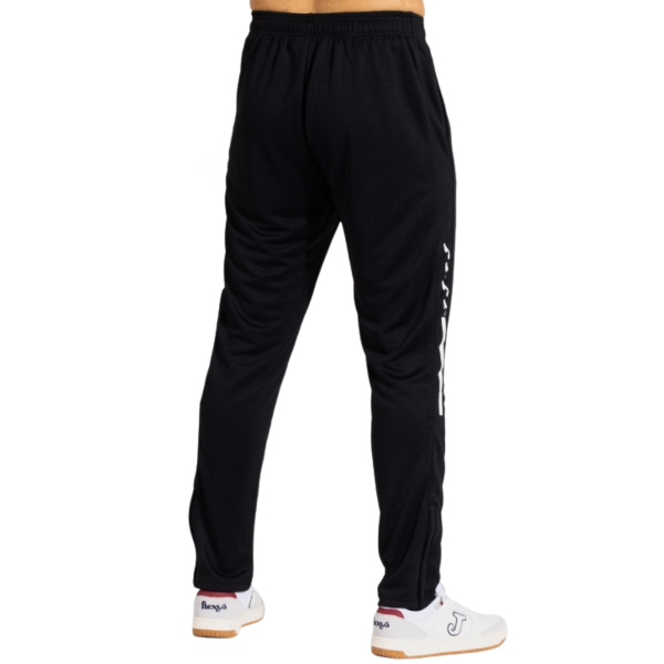 Hose lang schwarz/weiß mit Initialen