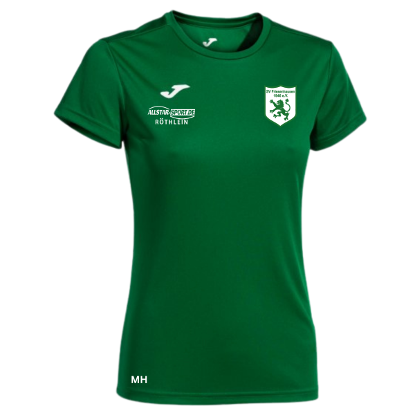 Damen Kurzarmshirt Combi - Grün