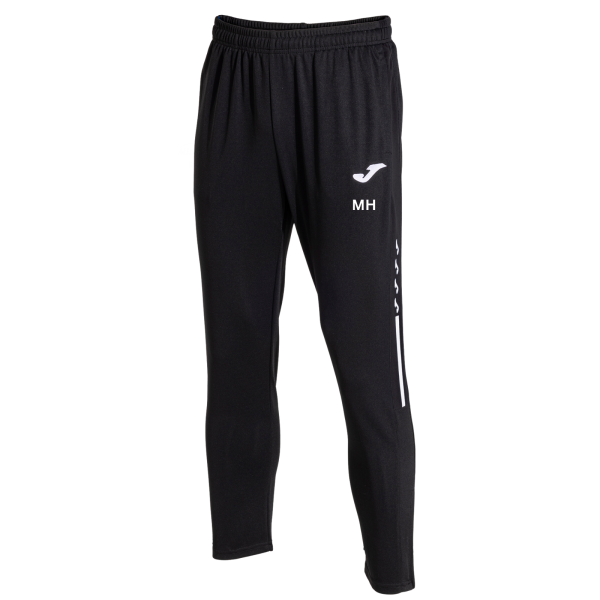 Hose lang schwarz/weiß mit Initialen