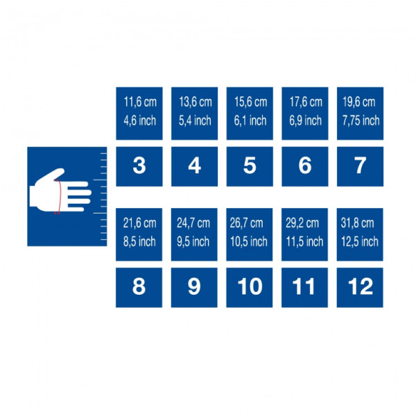 Torwarthandschuh schwarz